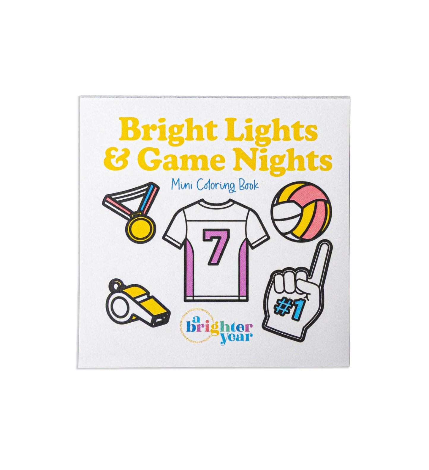 Sports Mini Coloring Book