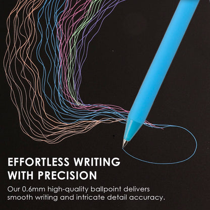 Retractable Colorflow Acrylic Gel Pen Set