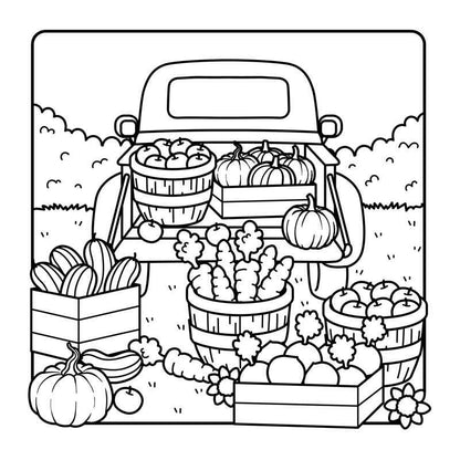Comfy Fall Coloring Book
