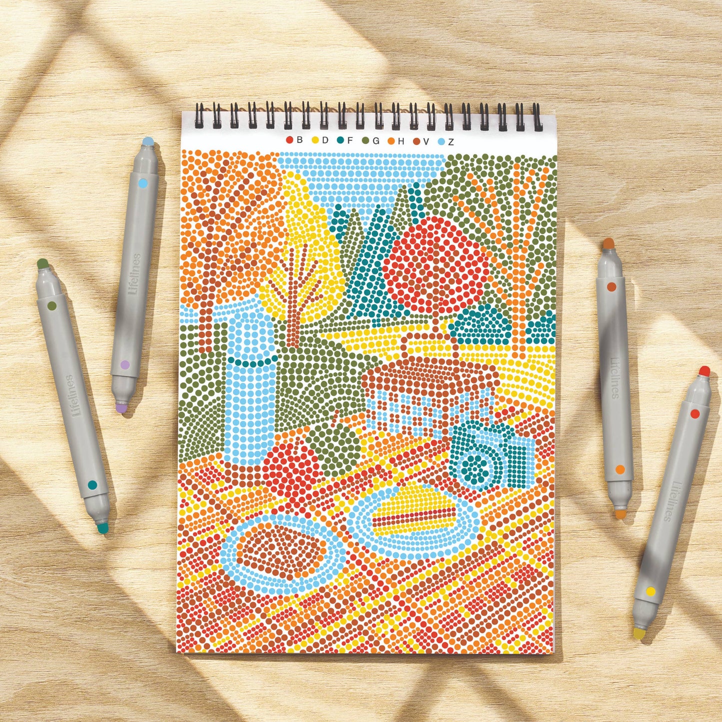 Sweater Weather FlowArt Dot By Letter