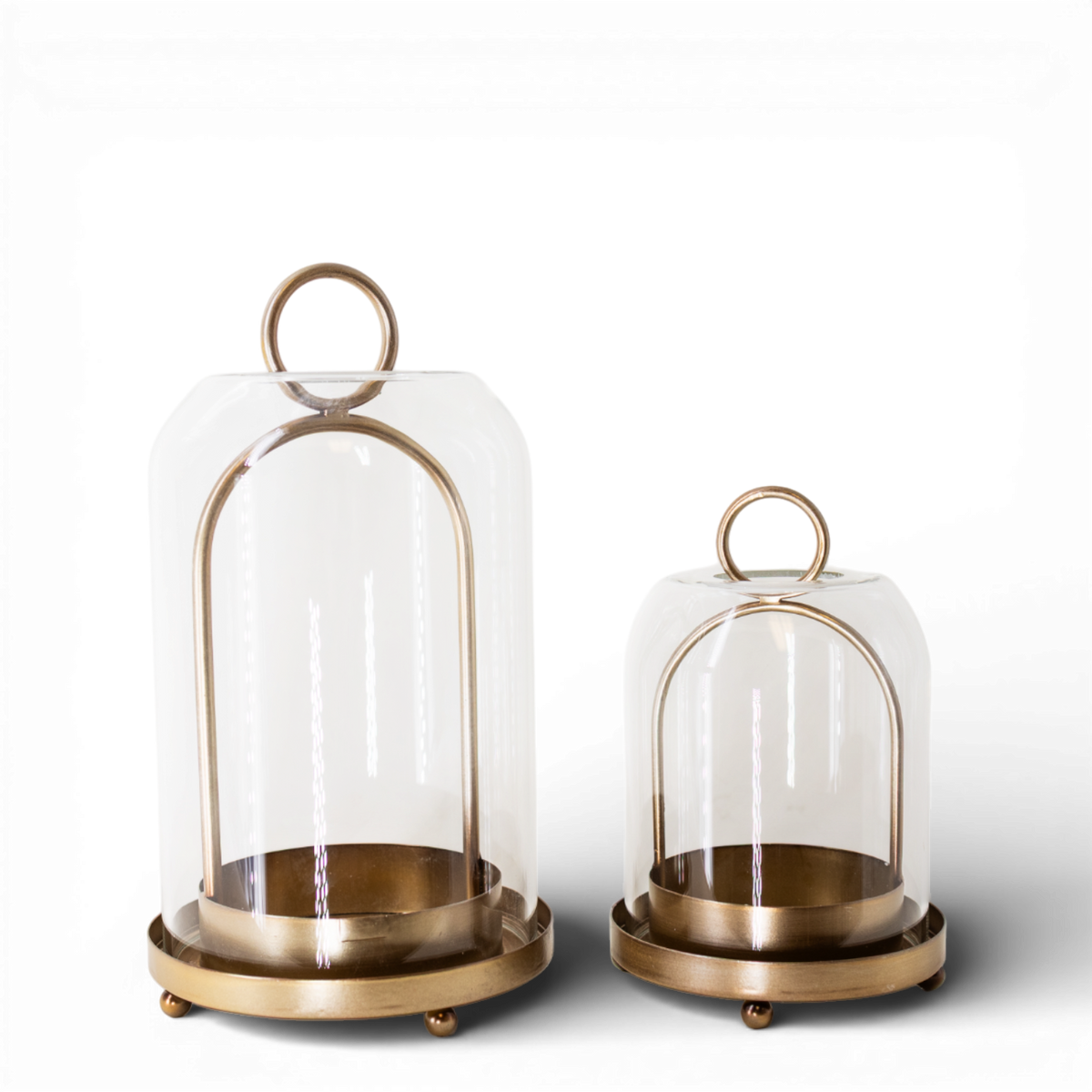 Cloche w/Metal Stand
