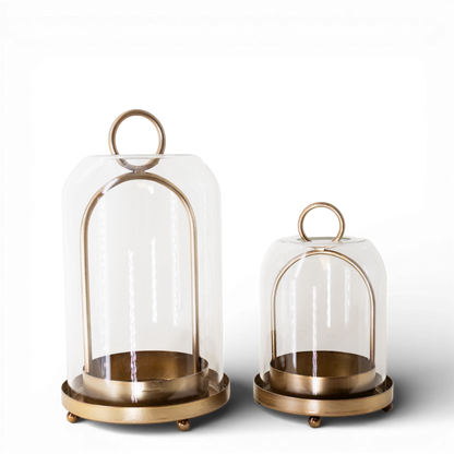 Cloche w/Metal Stand