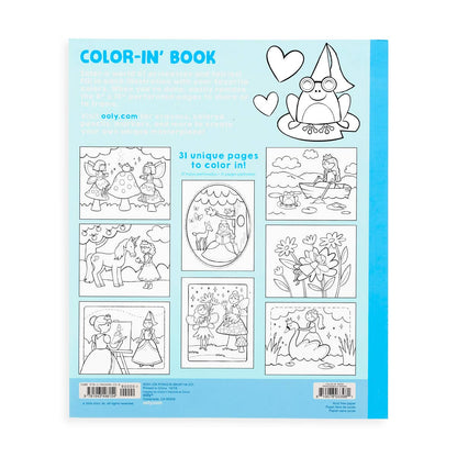 Princesses & Fairies Coloring Book