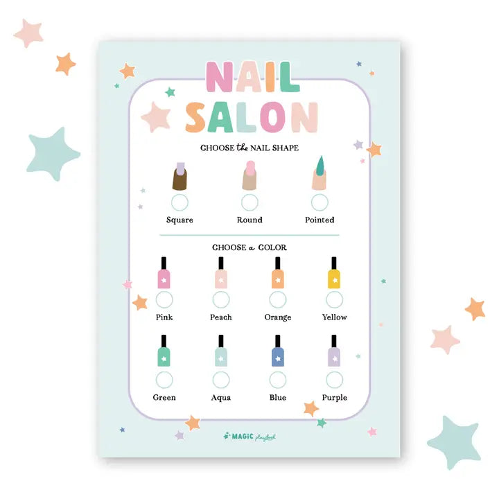 Saloon Notepad Nail Salon Notepad – The Mix