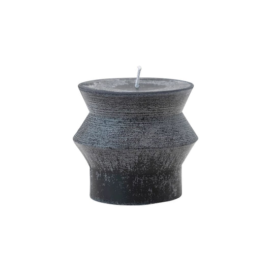 Black Totem Pillar Candles