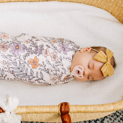 Flora Swaddle Blanket