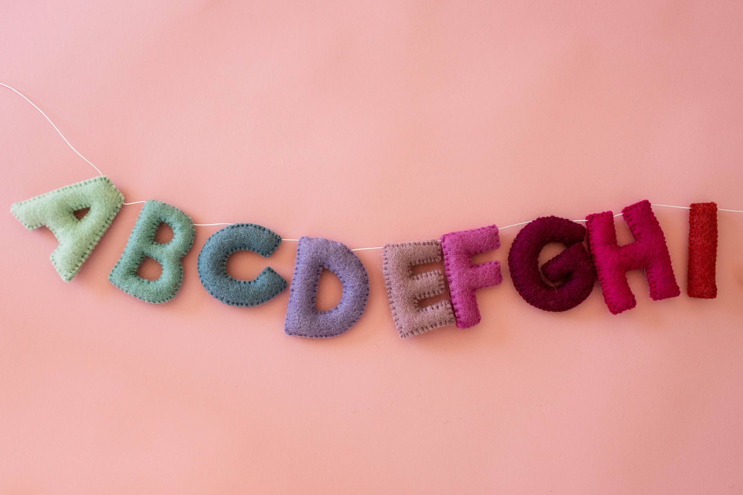 Felt Alphabet Garland