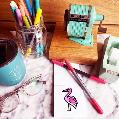 Birds Bugs and Botany Mini Coloring Book