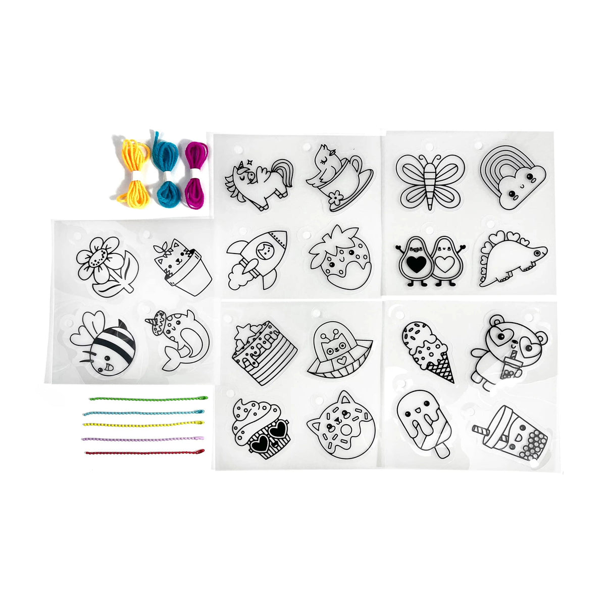 Cute Crew Shrink-Its! DIY Shrink Art Kit