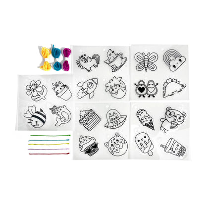 Cute Crew Shrink-Its! DIY Shrink Art Kit