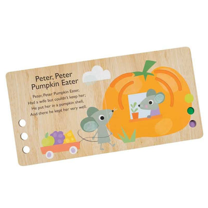 Five Little Pumpkins Touch and Trace Nursery Rhymes