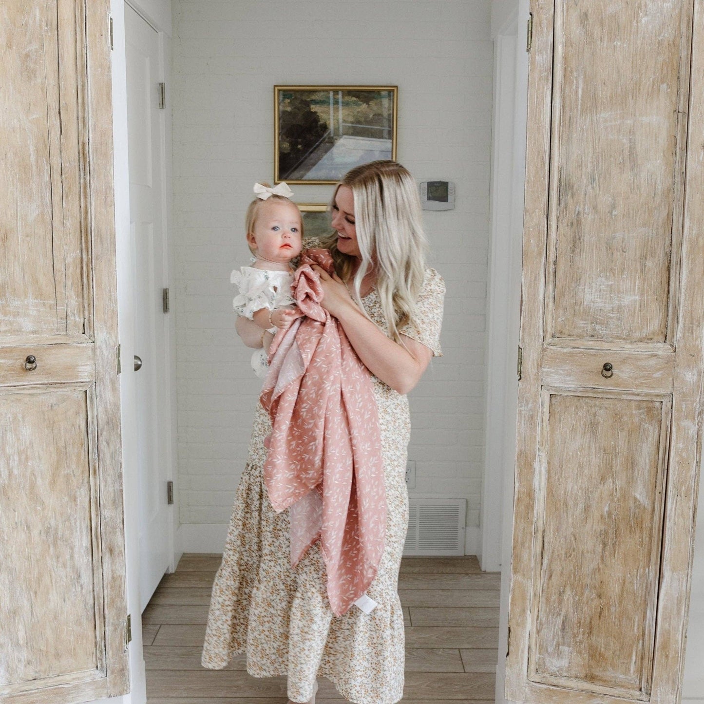 Wild Wood Bamboo Rayon Muslin Swaddle