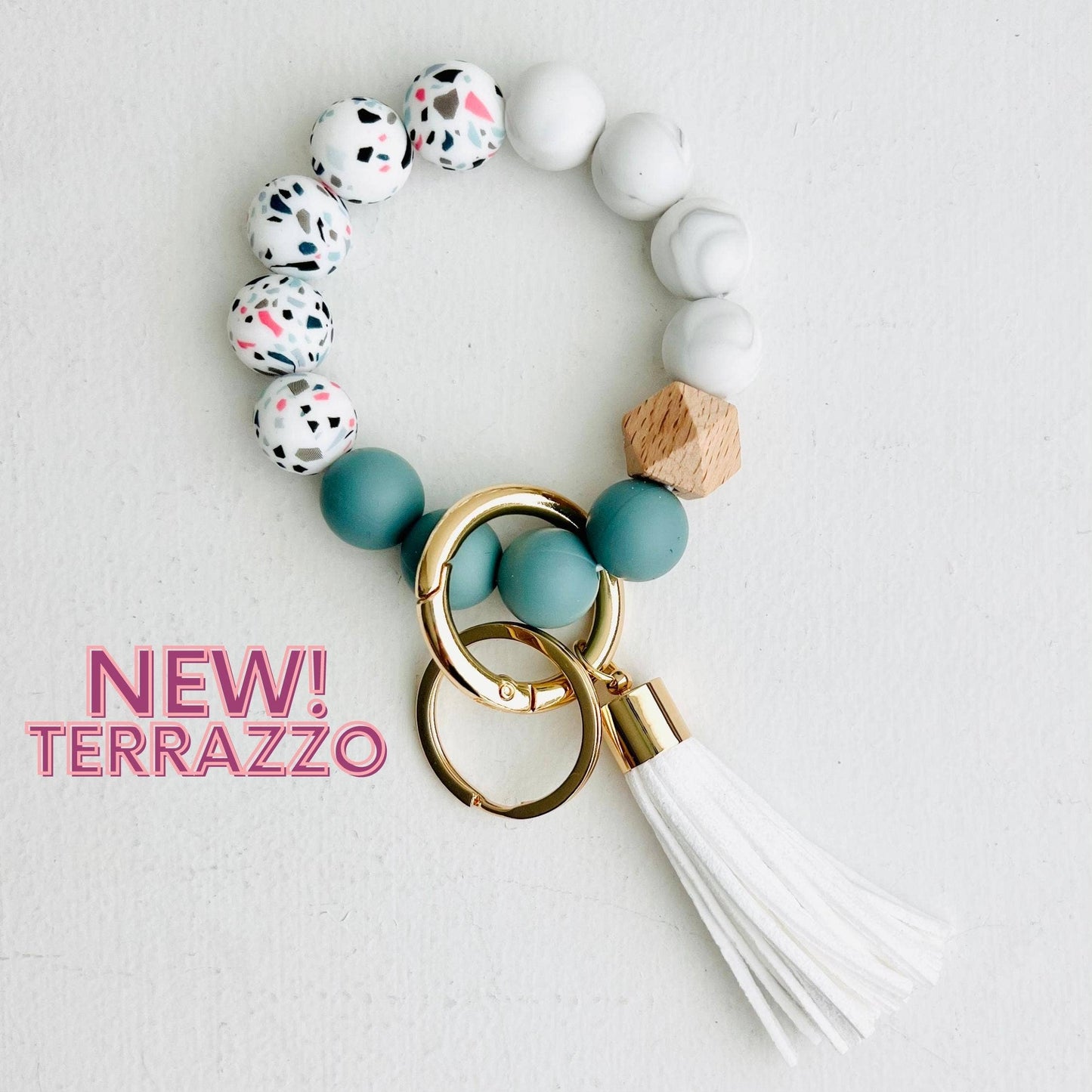 Terrazzo Bangle Keychain