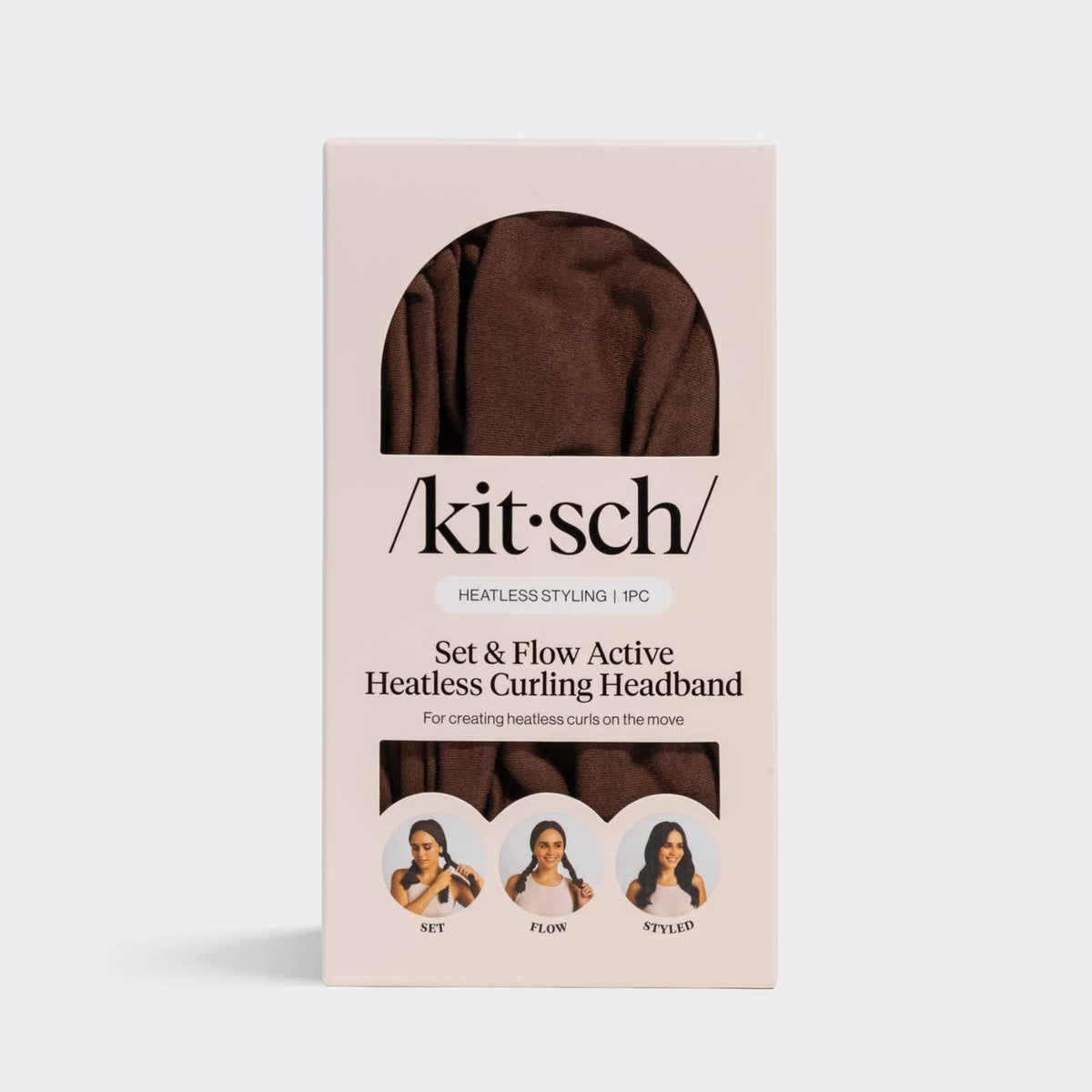 Chocolate Set & Flow Heatless Curling Headband