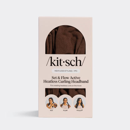 Chocolate Set & Flow Heatless Curling Headband