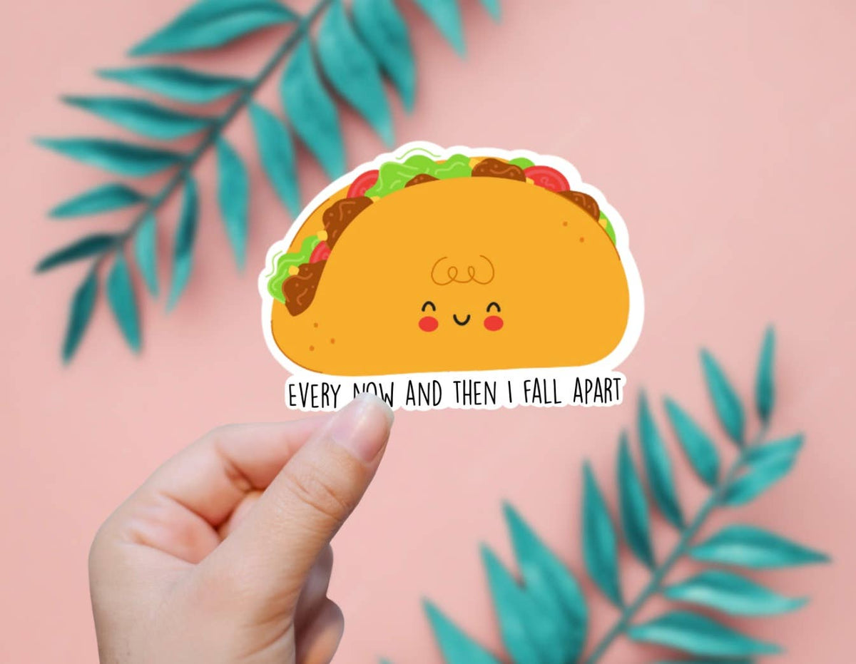 Funny Taco Sticker