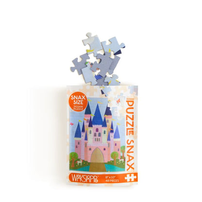 Pink Royal Castle Jigsaw Puzzle