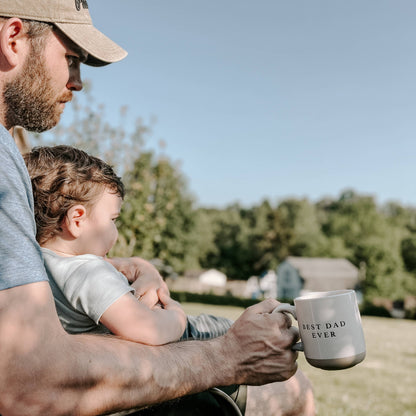 Best Dad Ever Stoneware Coffee Mug