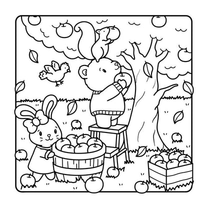 Comfy Fall Coloring Book