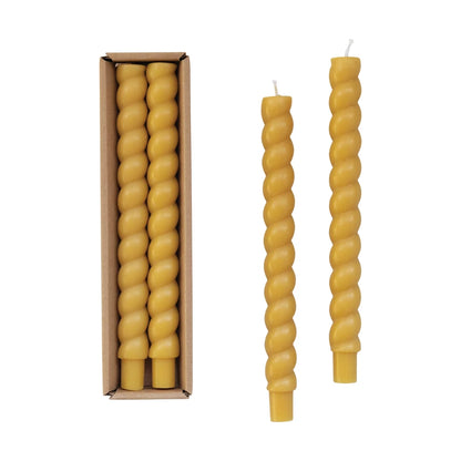 Twisted Taper Candles