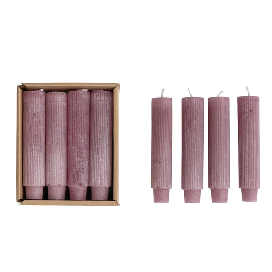 Pinot Pleated Taper Candles