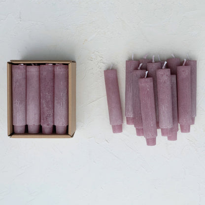 Pinot Pleated Taper Candles