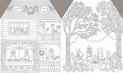 Autumn Coloring Book