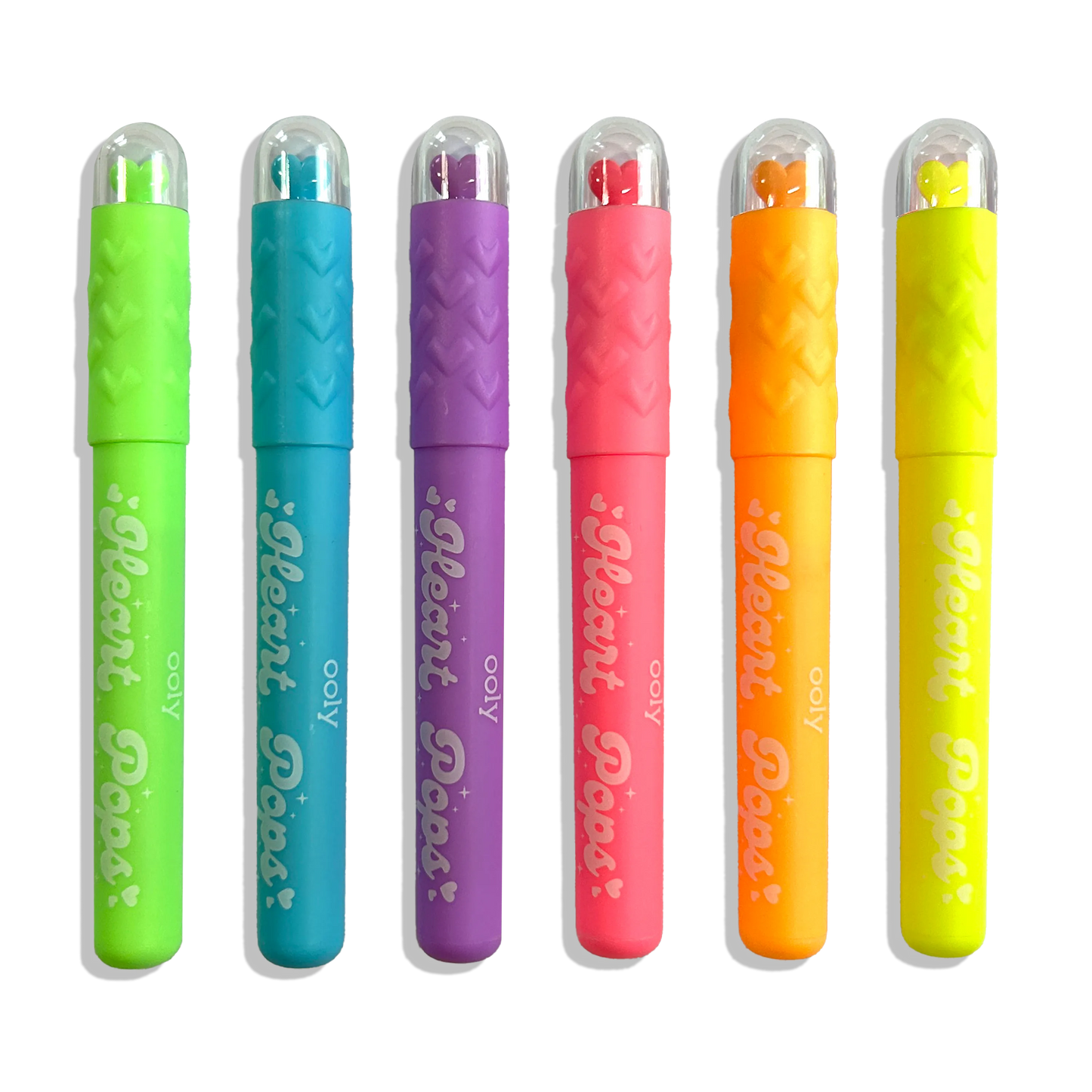 Heart Pops Neon Highlighters