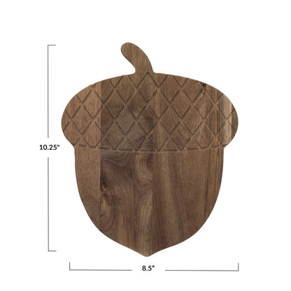 Acorn Shaped Serving Board