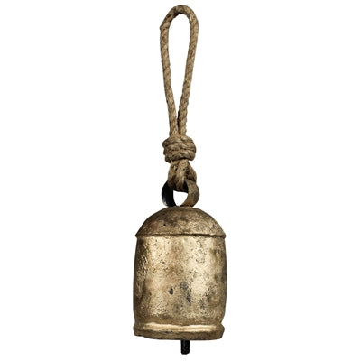 Medium Chaulk Brass Bell w/Rope