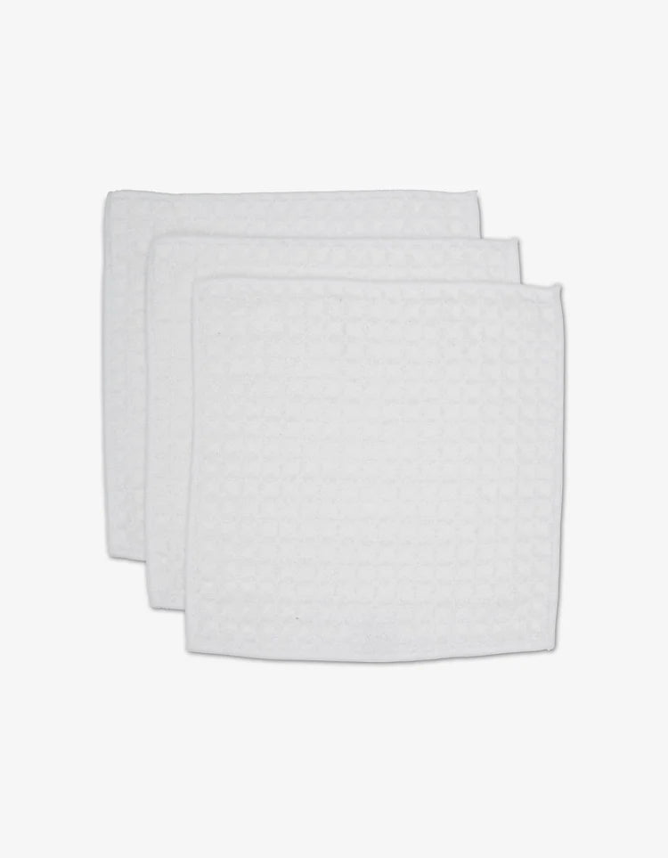 Cloud Waffle Washcloths