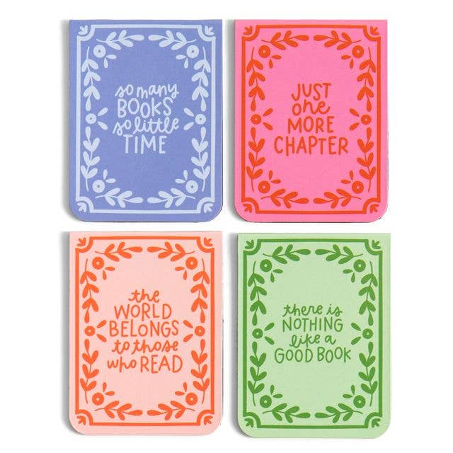 Book Lover Reading Quotes Magnetic Bookmarks