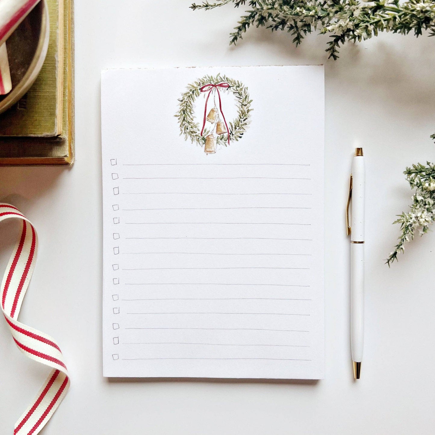 Gifts Christmas Checklist Notepad