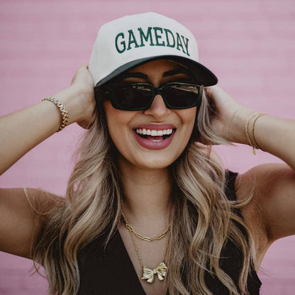 GameDay Black & White Trucker Hat