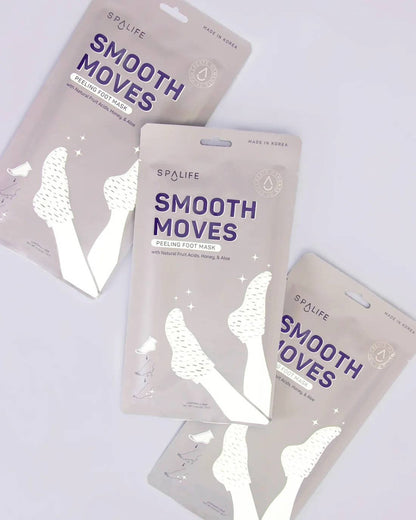 Smooth Moves Peeling Foot Mask with Natural Fruit Acids
