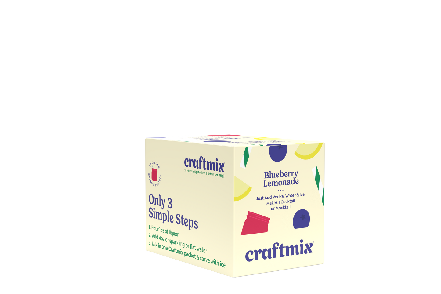 Blueberry Lemonade Cocktail | Mocktail Mixer