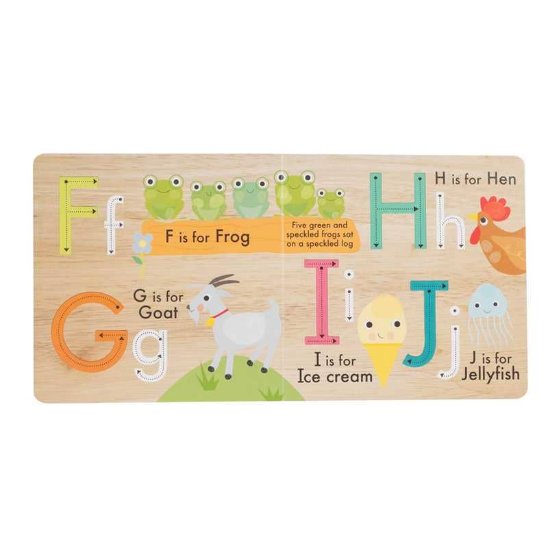ABC Learn with Me Touch and Trace Board Book