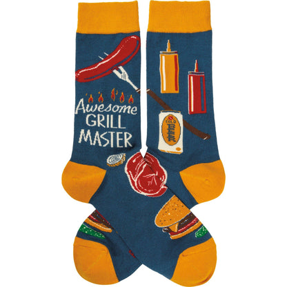 Awesome Grill Master Socks