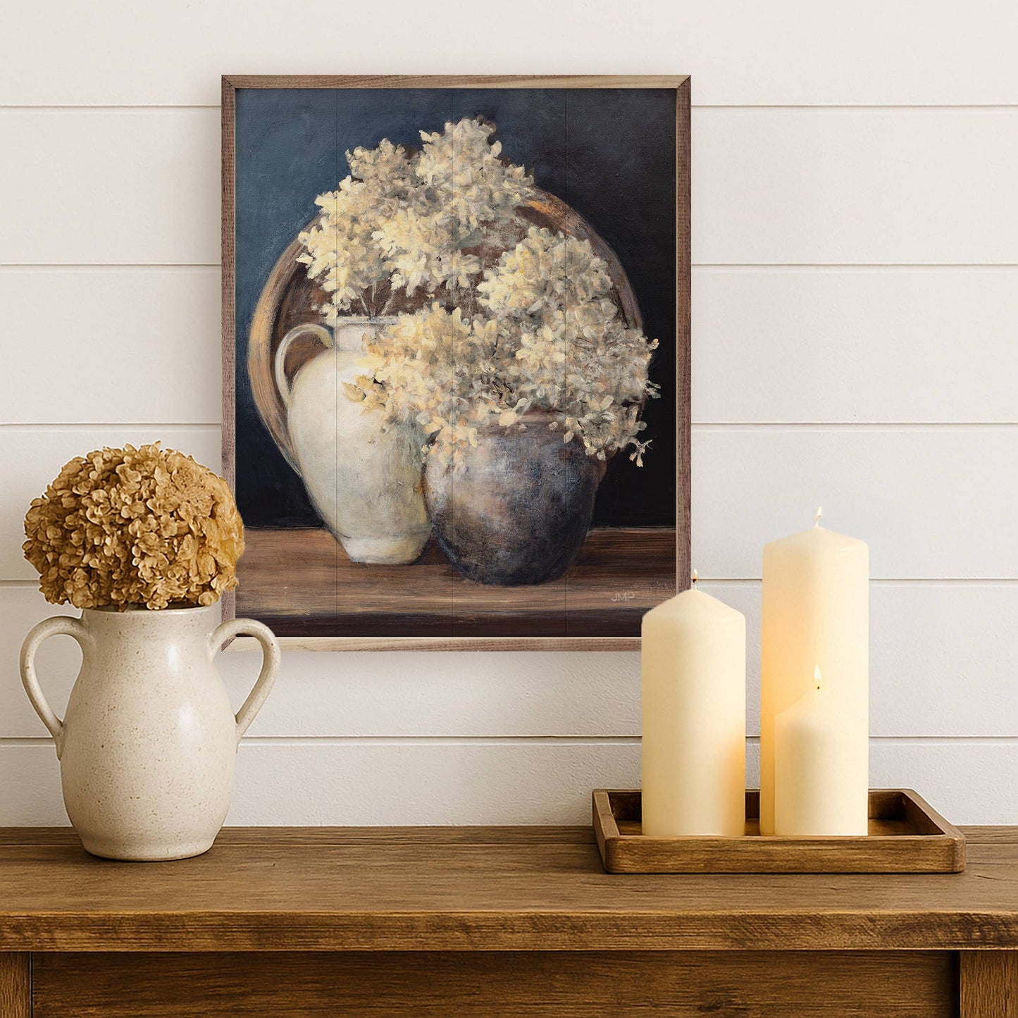 Golden Hydrangeas II