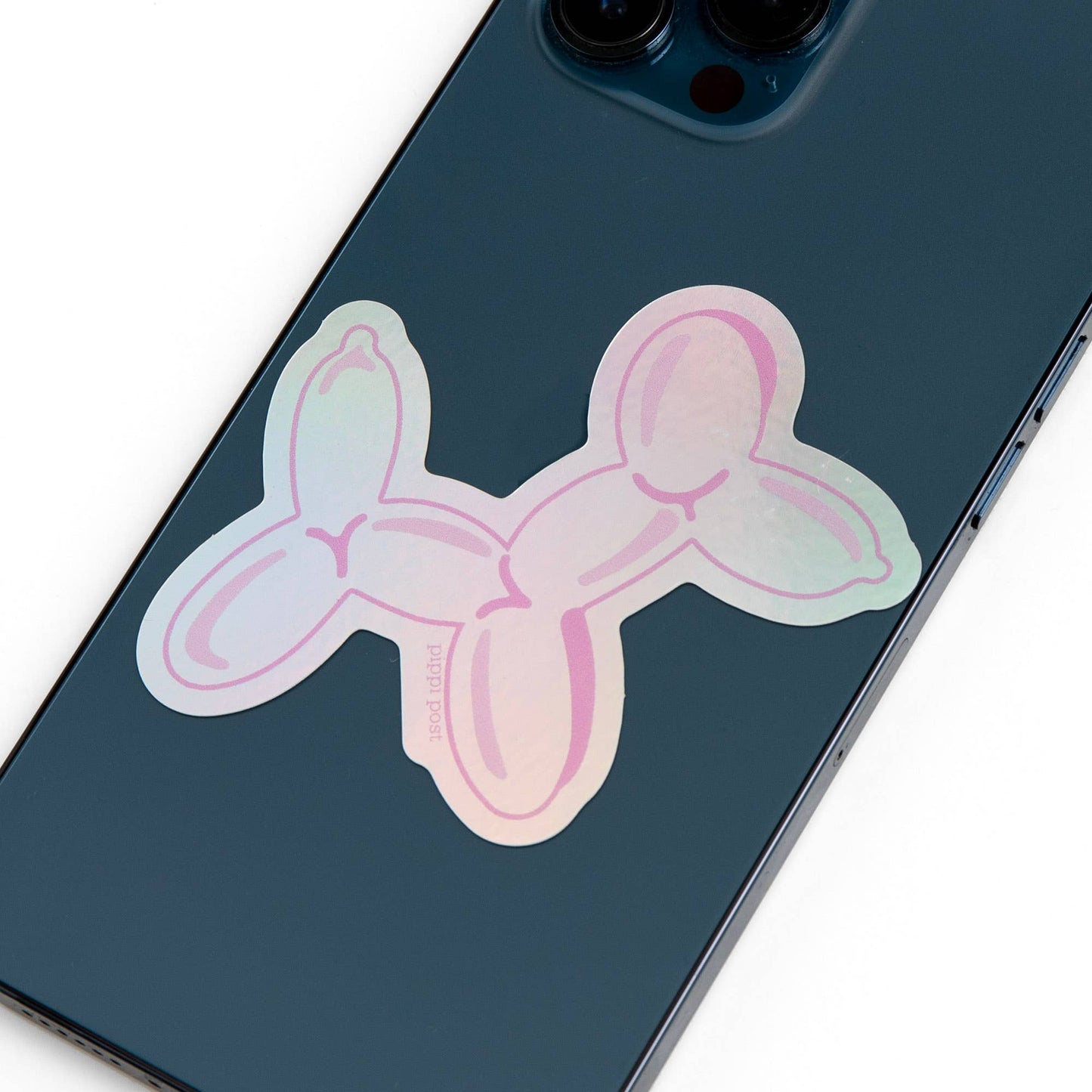 Balloon Dog Holographic Decal Sticker