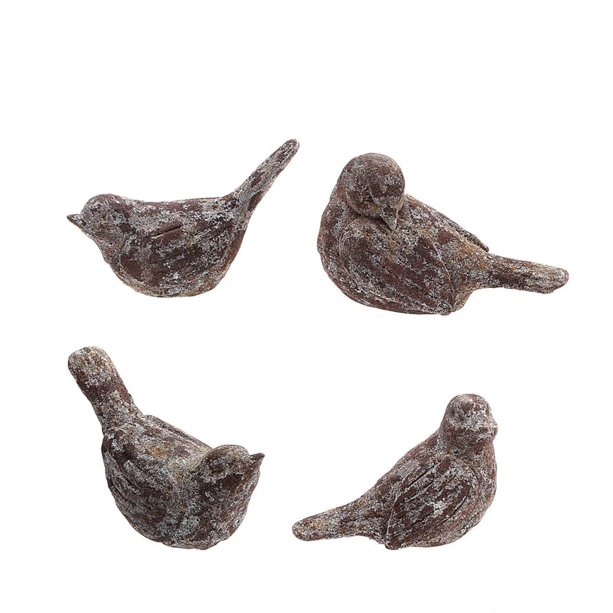 Bird with Distressed Finish