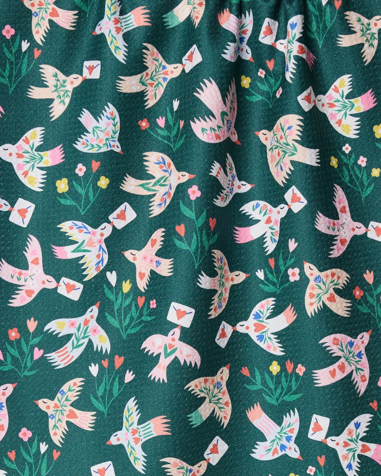 Birdsong Post Kitchen Tea Towel