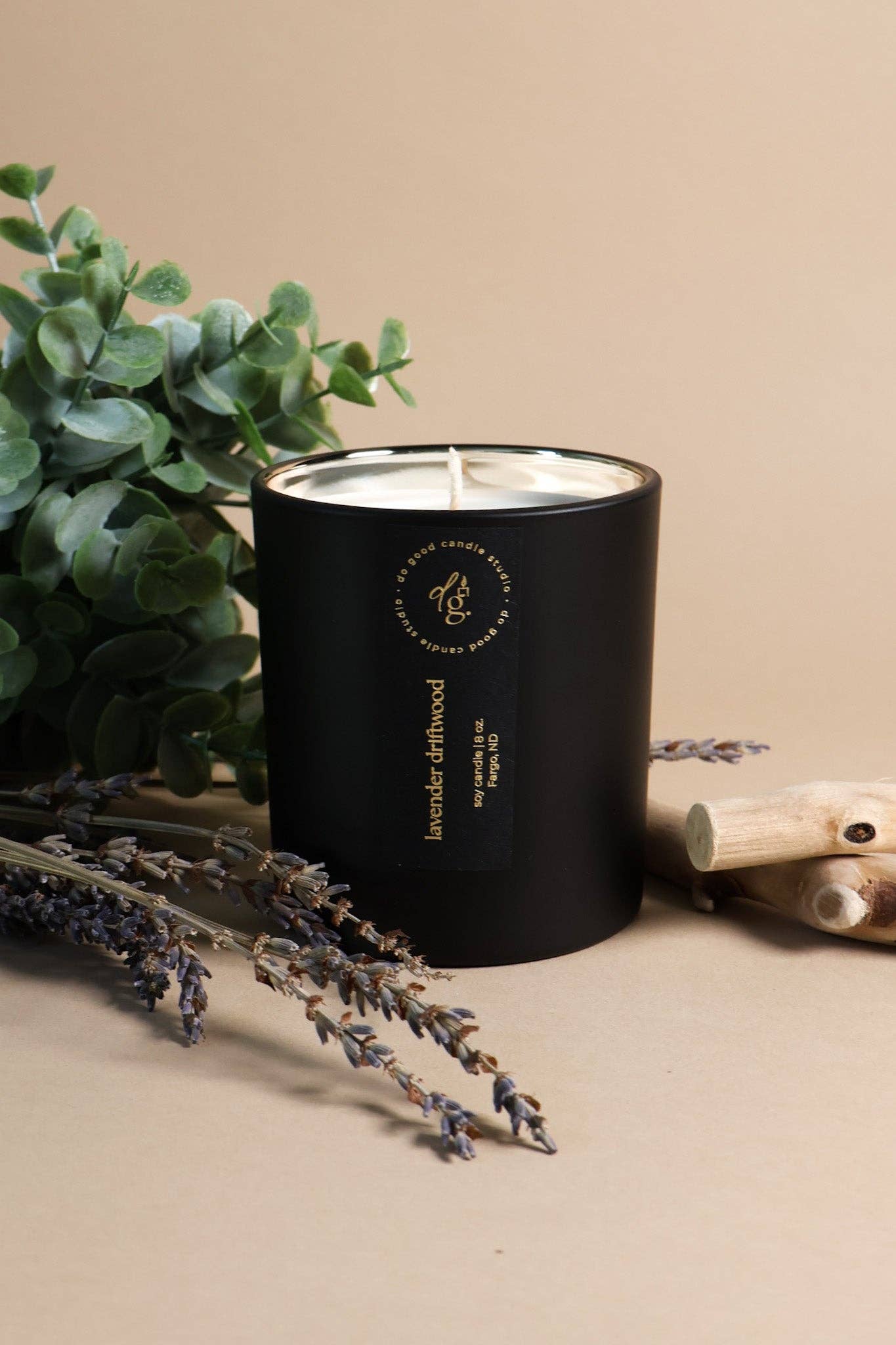 Lavender Driftwood Soy Candle