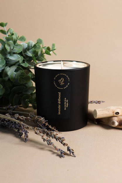 Lavender Driftwood Soy Candle