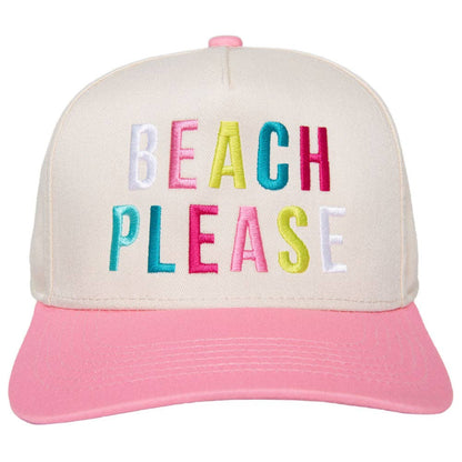 Beach Please Two-Toned Hat