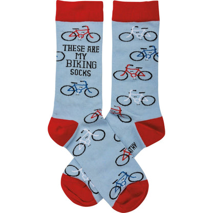 These Are My Biking Socks