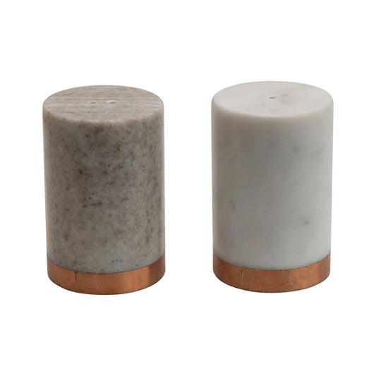 Salt and Pepper Shakers with Base