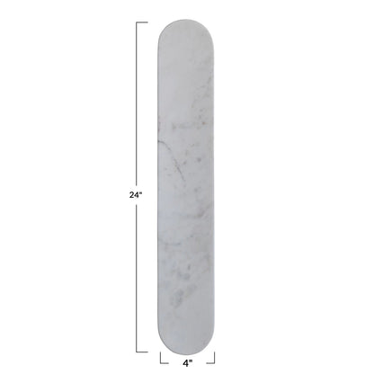 Oval Marble Serving Board