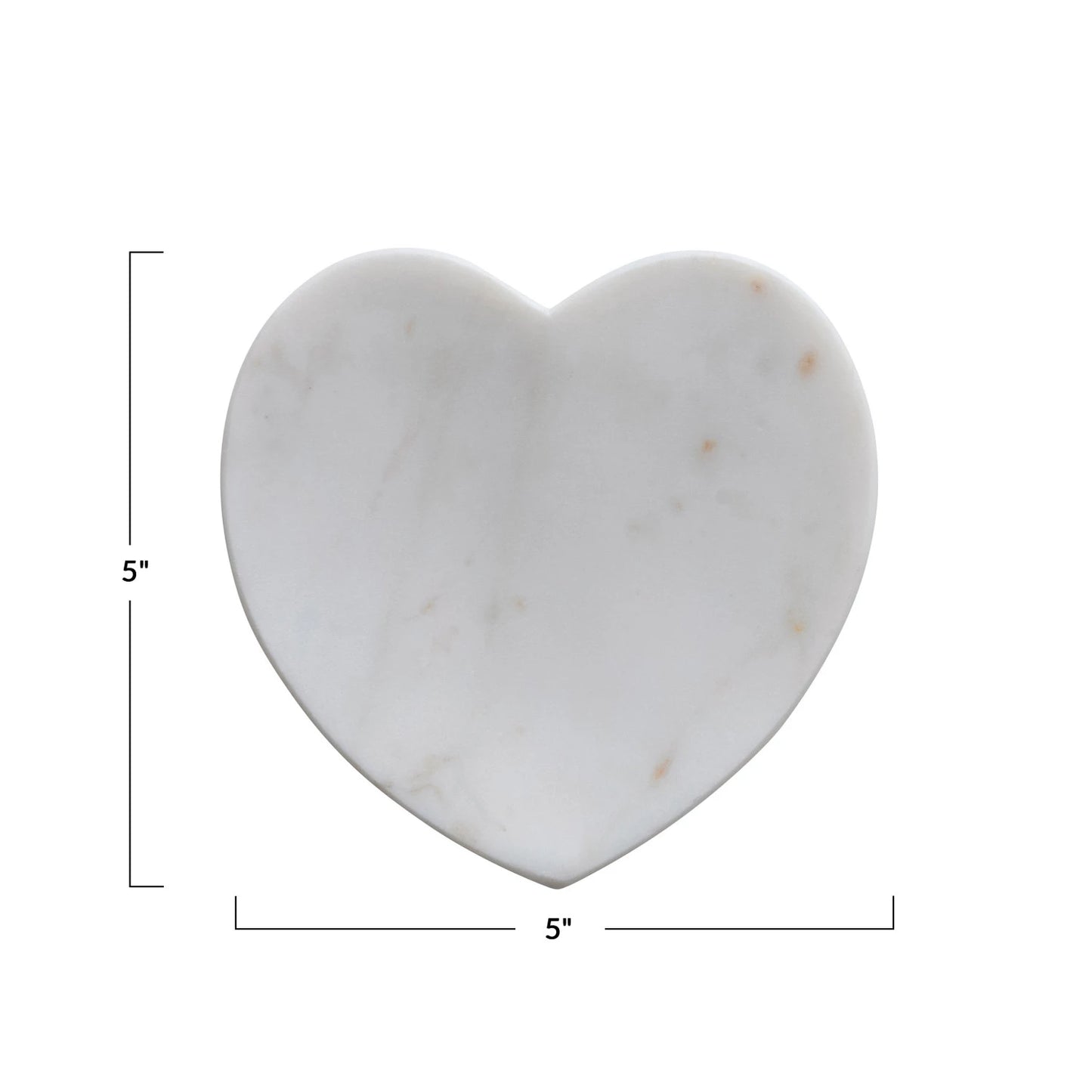 Marble Heart Dish