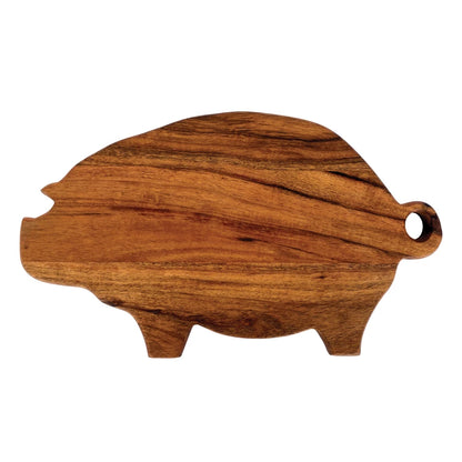 Mango Wood Pig Shaped Cheese/Cutting Board